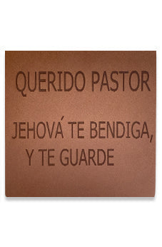 Porta notas Pastor