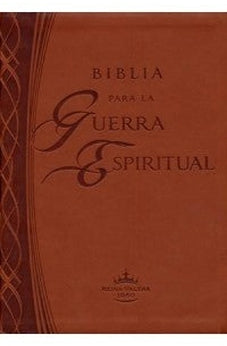 Biblia RVR 1960 de Estudio Guerra Espiritual Tapa Dura con Índice