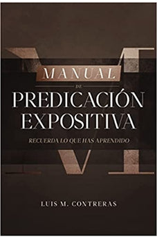 Image of Manual de Predicación Expositiva
