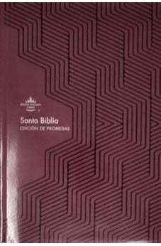 Biblia RVR 1960 de Promesas Letra Gigante Marron Líneas Rústica con Índice