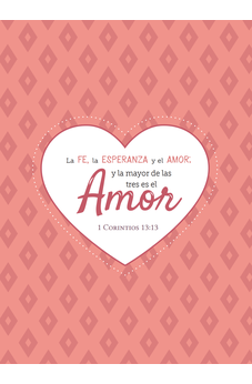 Image of Fe Esperanza Amor – 1 Corintios 13:13 – Diario y Cuaderno de Notas